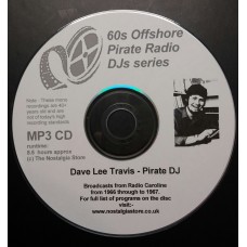 DAVE LEE TRAVIS PIRATE DJ MP3 CD