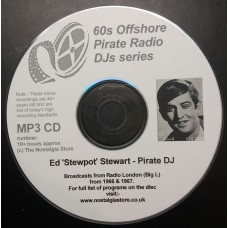 ED STEWART PIRATE DJ MP3 CD