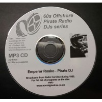 EMPEROR ROSKO PIRATE DJ MP3 CD