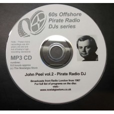 JOHN PEEL PIRATE DJ VOL 2 MP3 CD