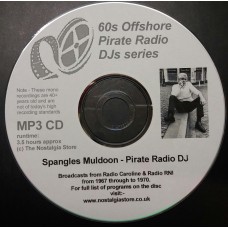 SPANGLES MULDOON PIRATE DJ MP3 CD
