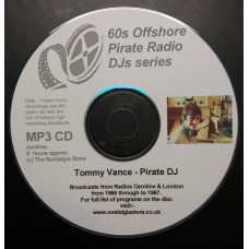 TOMMY VANCE PIRATE DJ MP3 CD