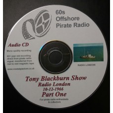 THE TONY BLACKBURN SHOW PT1 AUDIO CD
