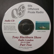 THE TONY BLACKBURN SHOW PT2 AUDIO CD